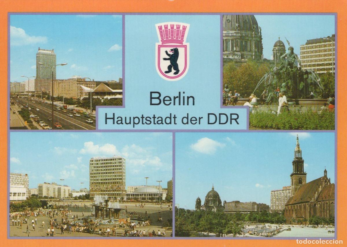 Cartes Postales: Germany Berlin Ddr Multi View Karl Liebknecht Stra&szlig;e Unposted *YAV921