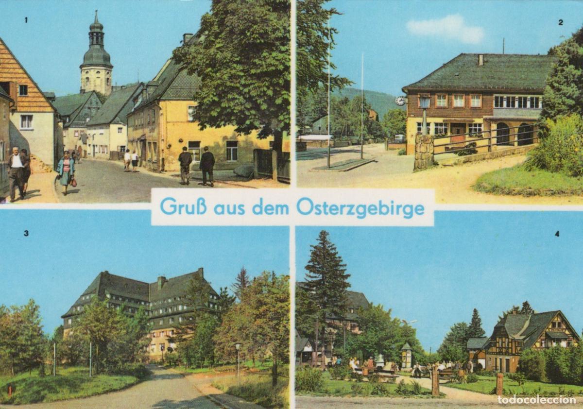 Cartes Postales: Germany Osterzgebirge Multi View Geising Kurort Kipsdorf Unposted *YAV933