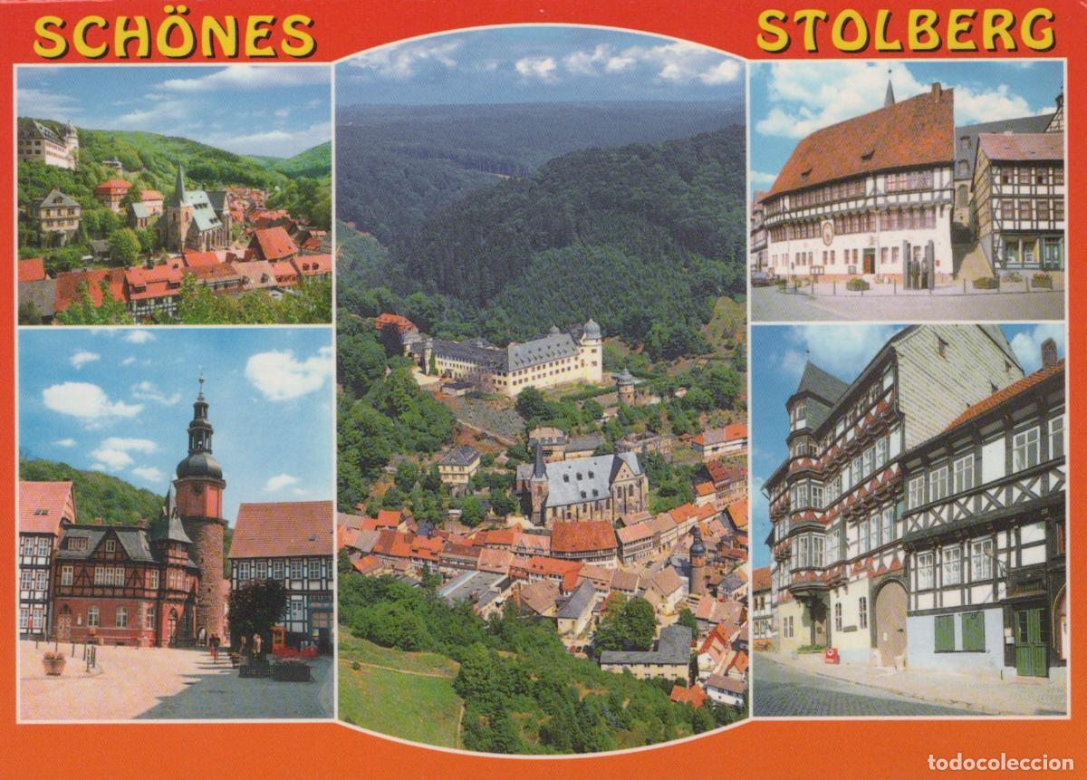 Cartes Postales: Germany Stolberg Harz Historic Town Views Castle Architecture Collage *YAV946