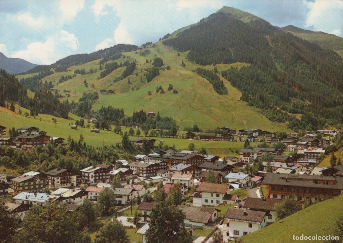 Cartes Postales: Austria Hinterglemm Alpine Village and Mountain Landscape *YAV694