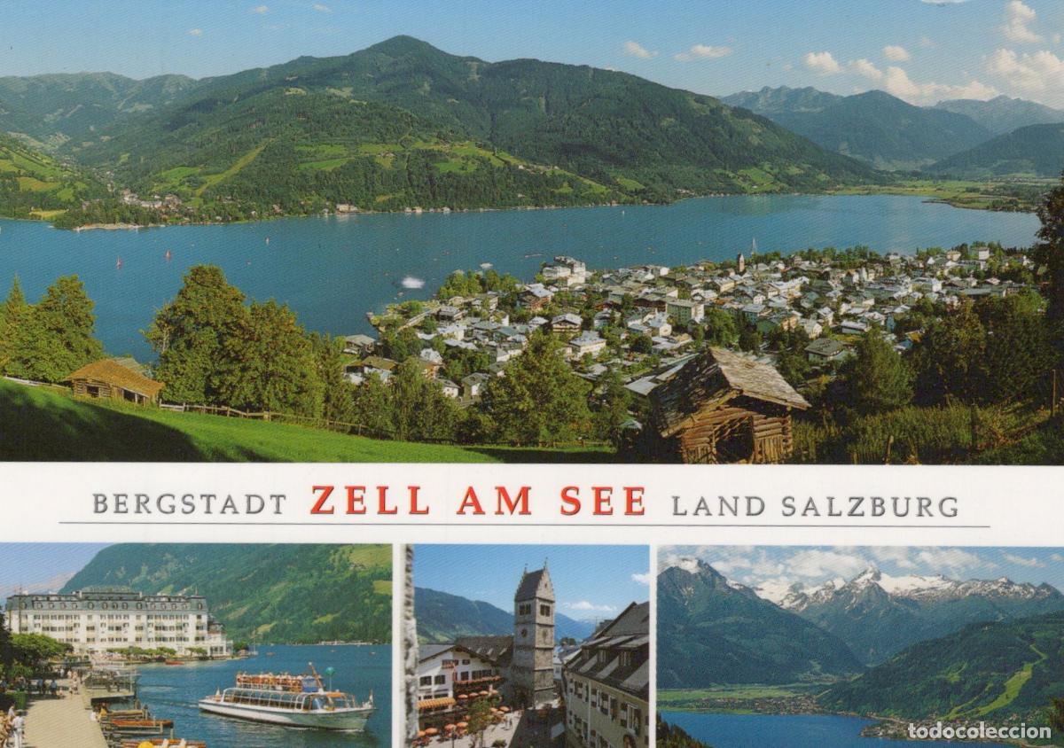 Cartes Postales: Austria Zell am See Land Panoramic View of Lake and Town *YAV692