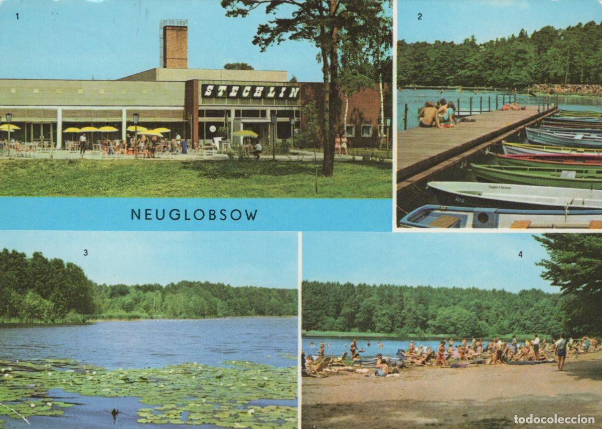 Cartes Postales: Germany Neuglobsow Stechlin Recreation Center and Lake Views *YAV953