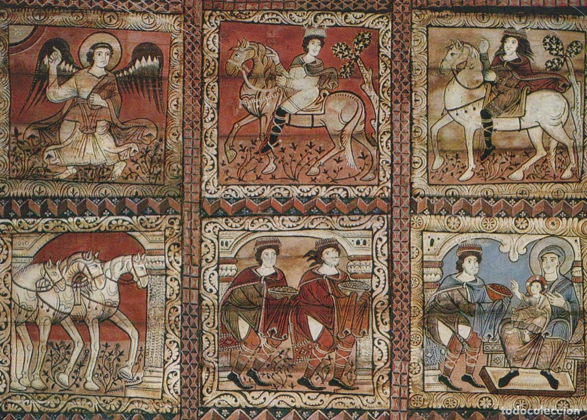 Cartes Postales: Switzerland Zillis St Martin in Epiphany Ceiling Fresco Art *YAV965
