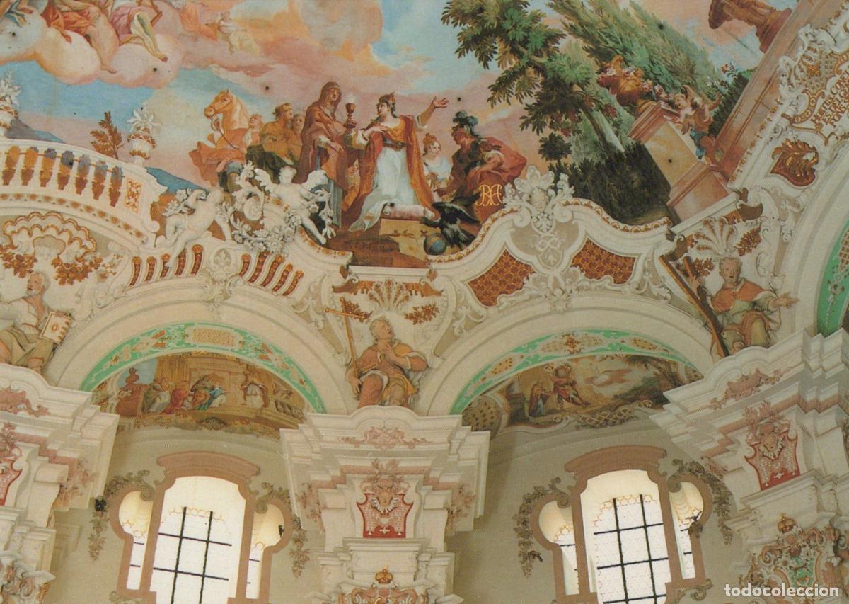 Postales: Germany Bad Schussenried Wallfahrtskirche Steinhausen Ceiling Unposted *YAV709