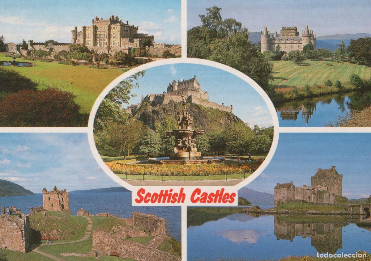 Postales: United Kingdom Edinburgh Scottish Castles Urquhart Eilean Donan and *YAV971
