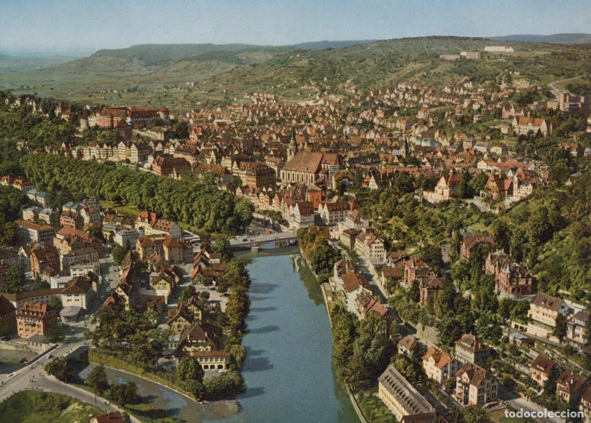 Postales: Germany T&uuml;bingen Aerial View of University Town and Neckar Unposted *YAV998