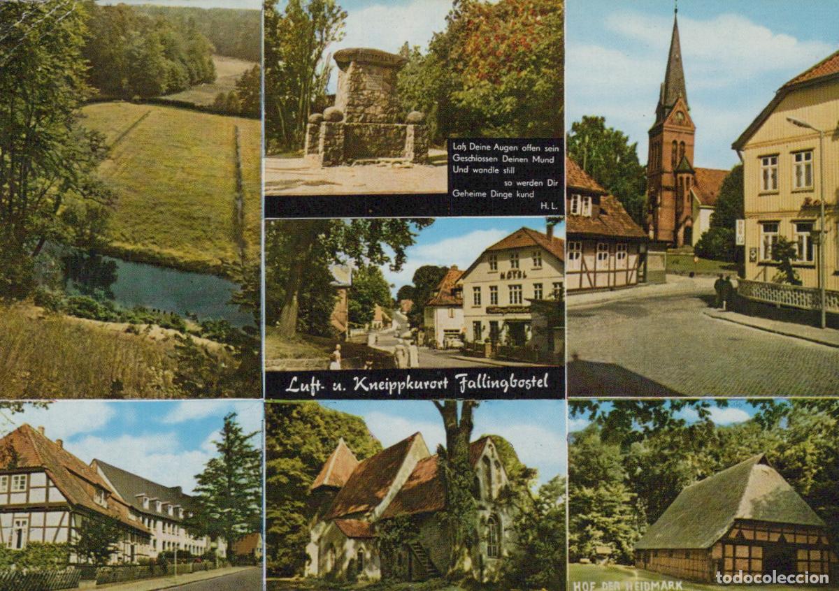 Cartes Postales: Germany Fallingbostel Multi View Village Church River Landscape *YAV767