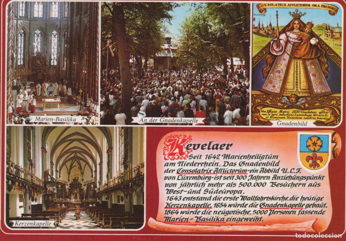 Postcards: Germany Kevelaer Marien Basilika Gnadenkapelle Kerzenkapelle Unposted *YAV832