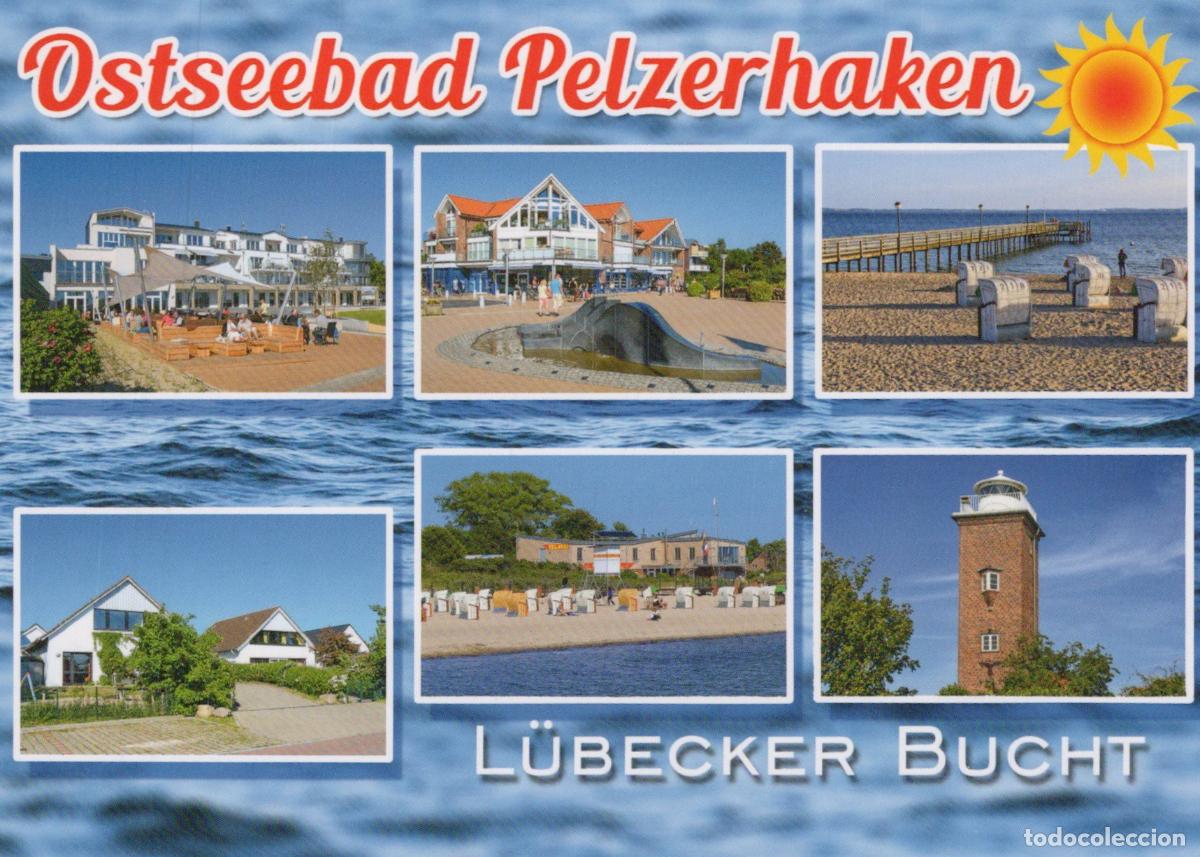 Cartes Postales: Germany Pelzerhaken L&uuml;becker Bucht Multi View Beach Pier Lighthouse *YAV897