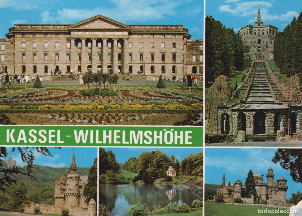 Cartoline: Germany Kassel Wilhelmsh&ouml;he Palace Park Hercules Monument Unposted *YAV987