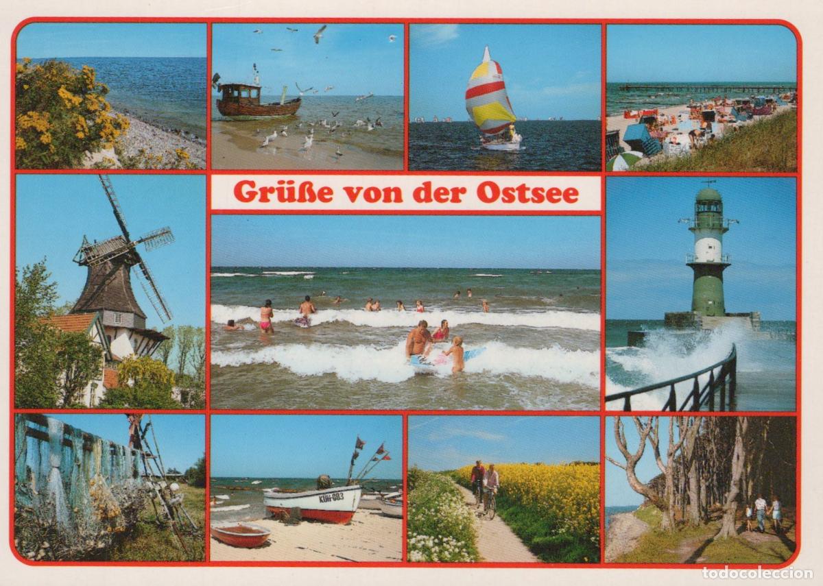 Cartes Postales: Germany K&uuml;hlungsborn Gr&uuml;&szlig;e von der Ostsee German Baltic Sea Coast Multi *YAW025