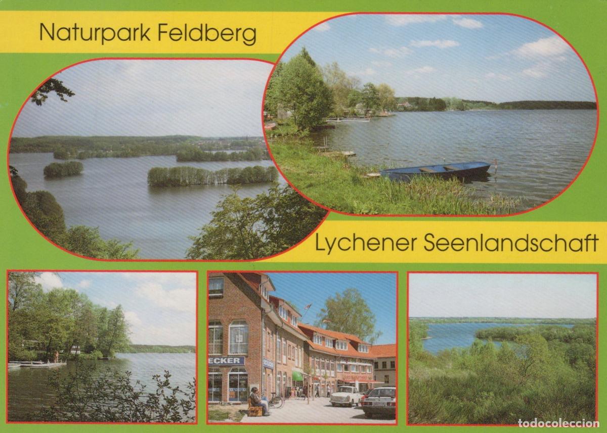 Cartes Postales: Germany Feldberg Lychener Seenlandschaft Lake Landscape Town Multi View *YAW028