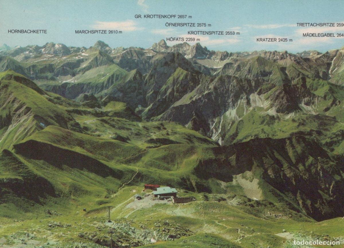 Cartes Postales: Germany F&uuml;ssen Nebelho Rn Bergstation 1923 M mit Tiroler und Unposted *YAW035