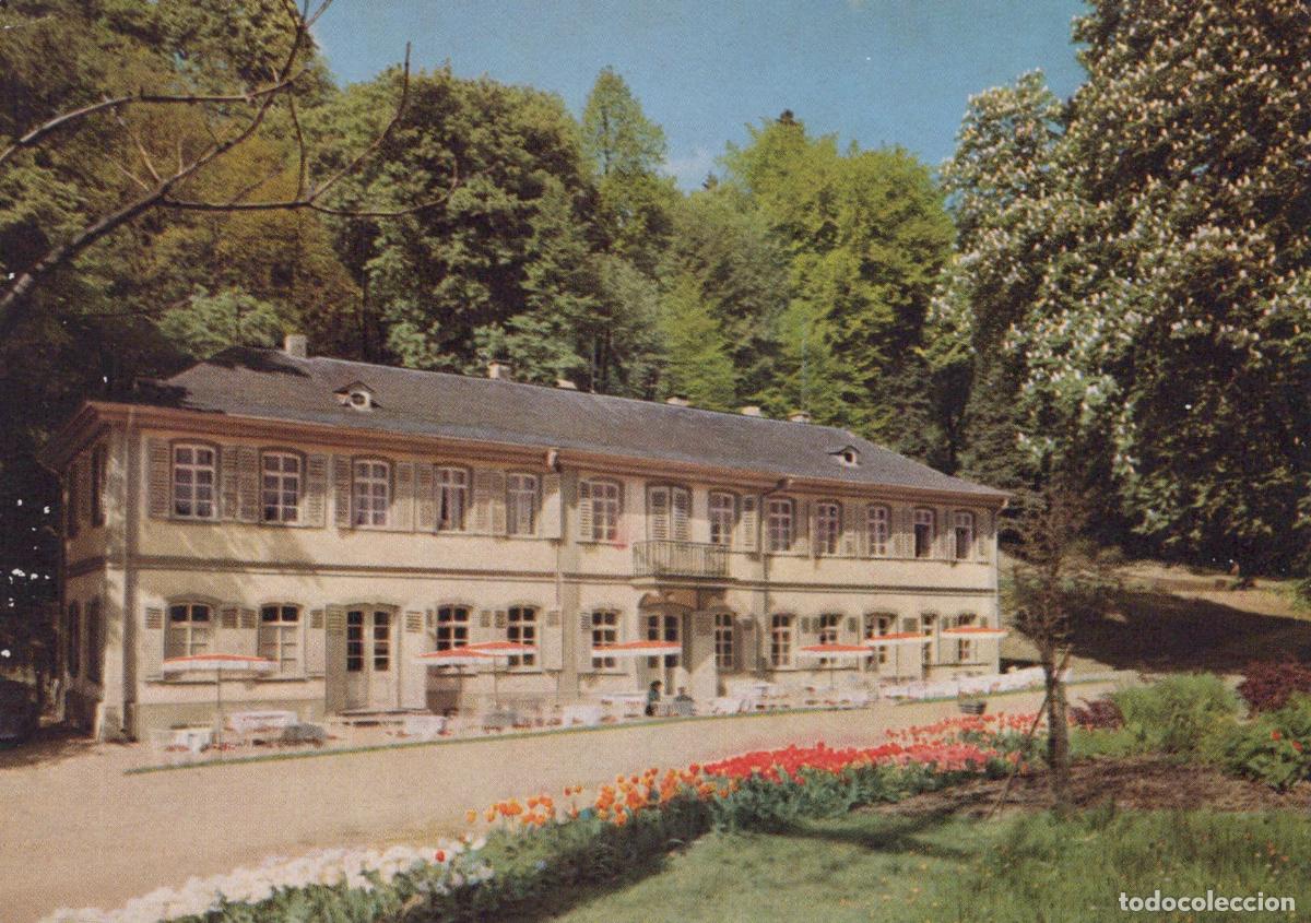 Postales: Germany Bensheim Auerbach Caf&eacute; Herrenhaus in F&uuml;rstenlager Park Unposted *YAW032