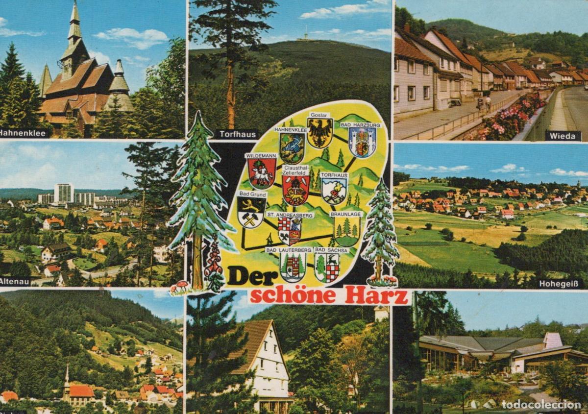 Postales: Germany Harz Multi View Oker Dam Bad Harzburg Altenau *YAW041