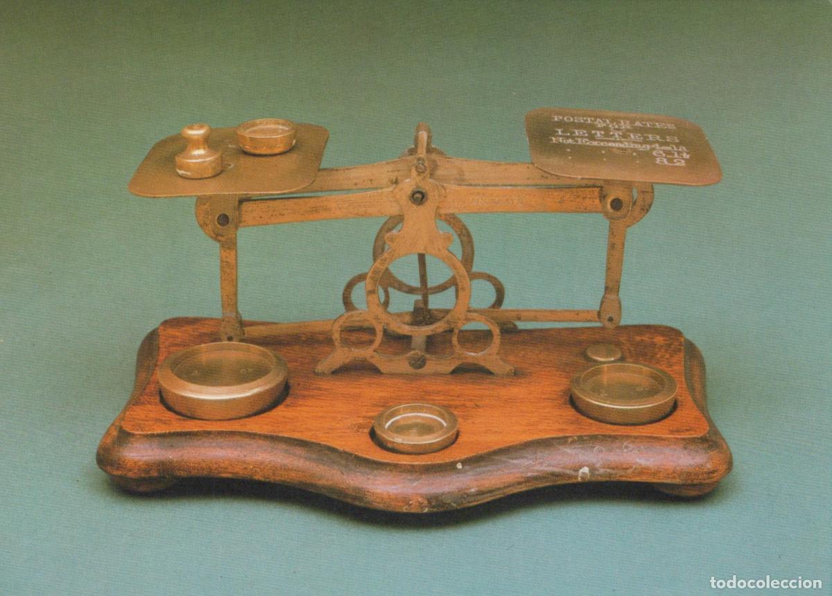 Postales: Germany Frankfurt am Main English Postal Letter Balance Scale Unposted *YAW037