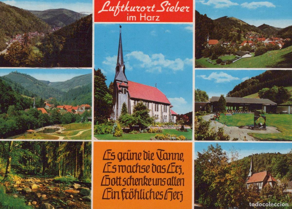 Postales: Germany Sieber Collage of in Harz With Church Landscapes and Buildings *YAW042