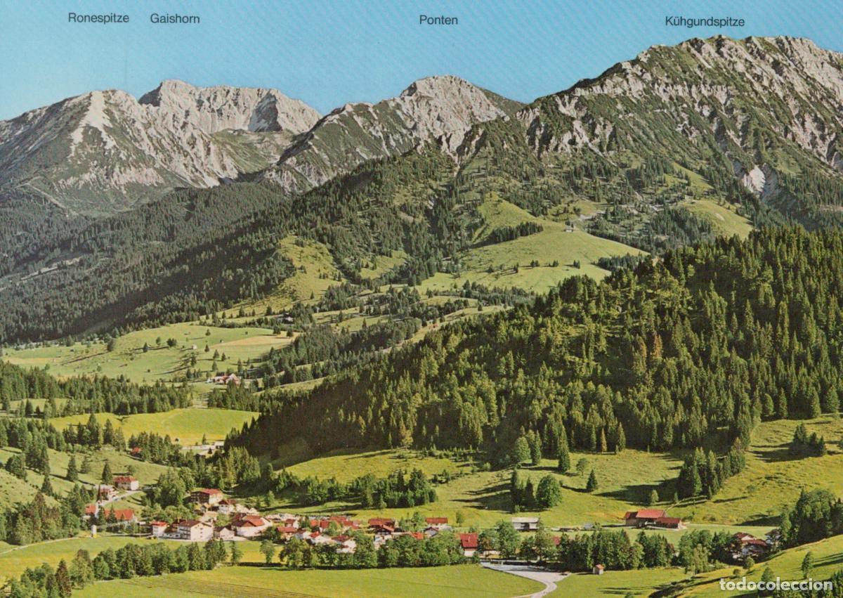 Postales: Germany Unterjoch Oberallg&auml;u Ronespitze Gaishorn Ponten K&uuml;hgundspitze *YAW058