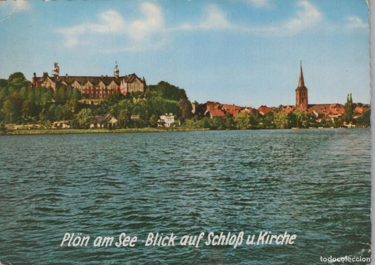 Postales: Germany Pl&ouml;n Am See View of Castle and Church Vintage Unposted *YAW065