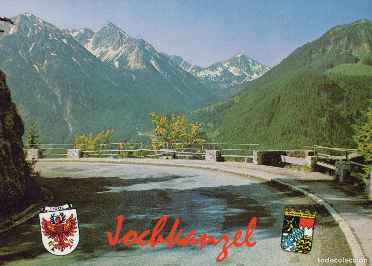 Postcards: Germany F&uuml;ssen Jochkanzel 1050m Tyrol Mountain Pass Road View Alps *YAW068