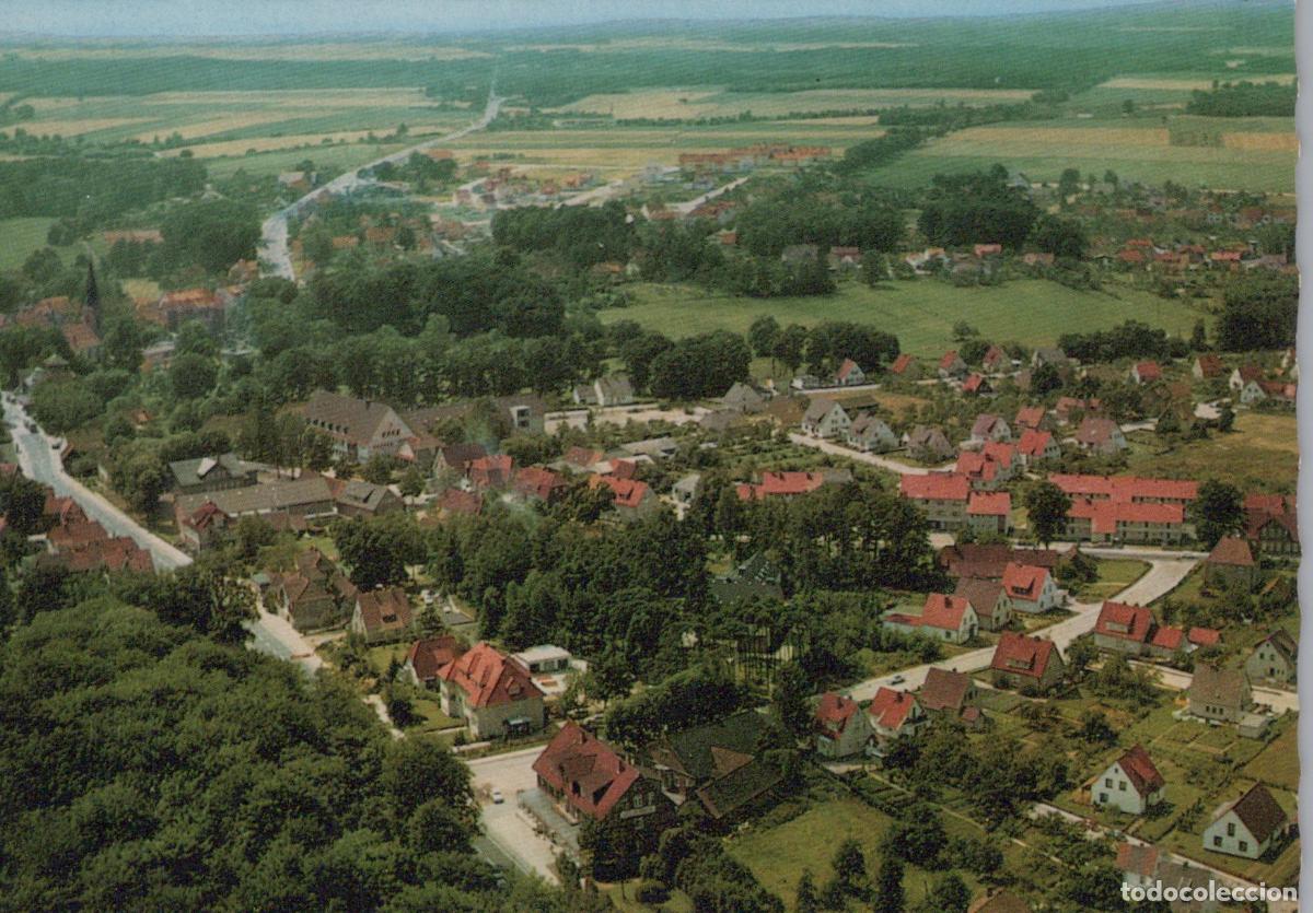 Postcards: Germany Fallingbostel Aerial View of Town and Countryside Hotel Unposted *YAW083