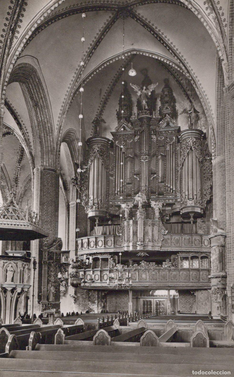 Cartes Postales: Germany L&uuml;neburg St Johanniskirche Church Interior Pipe Organ Unposted *YAW088
