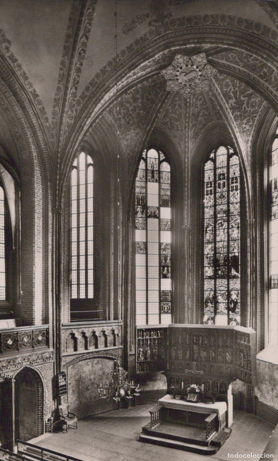 Cartes Postales: Germany L&uuml;neburg St Johanniskirche Altar Church Interior Unposted *YAW087