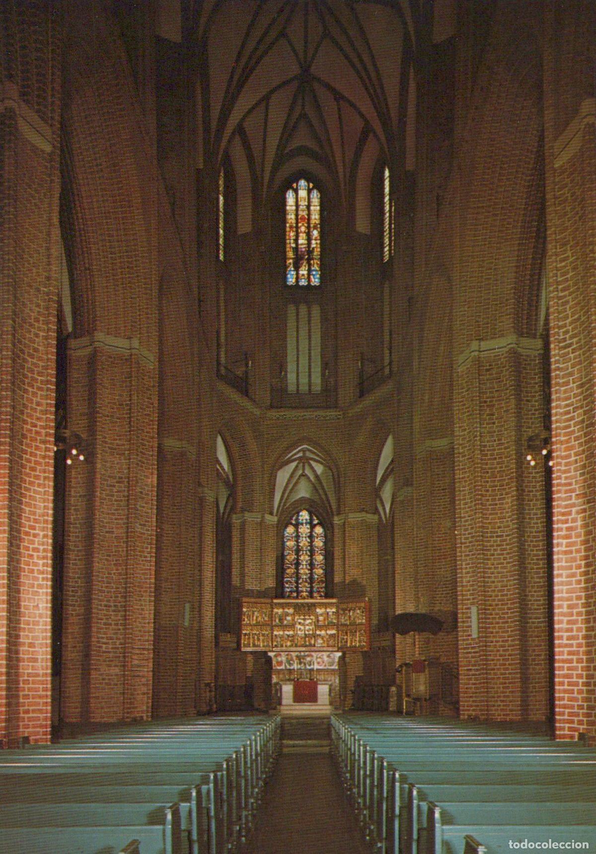 Postais: Germany L&uuml;neburg St Nicolai Church Interior View of Nave Unposted *YAW125