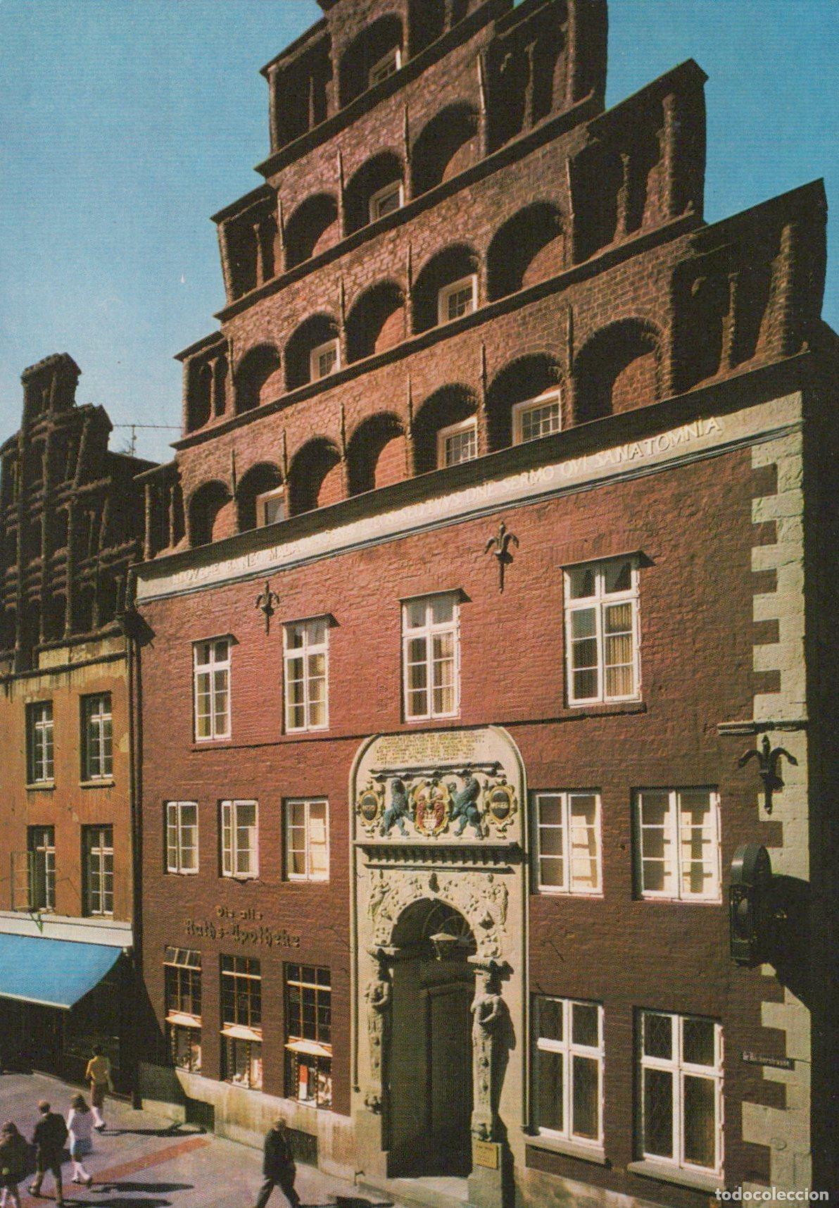 Postais: Germany L&uuml;neburg Lueneburg Old Town Hall Pharmacy Historic Unposted *YAW140