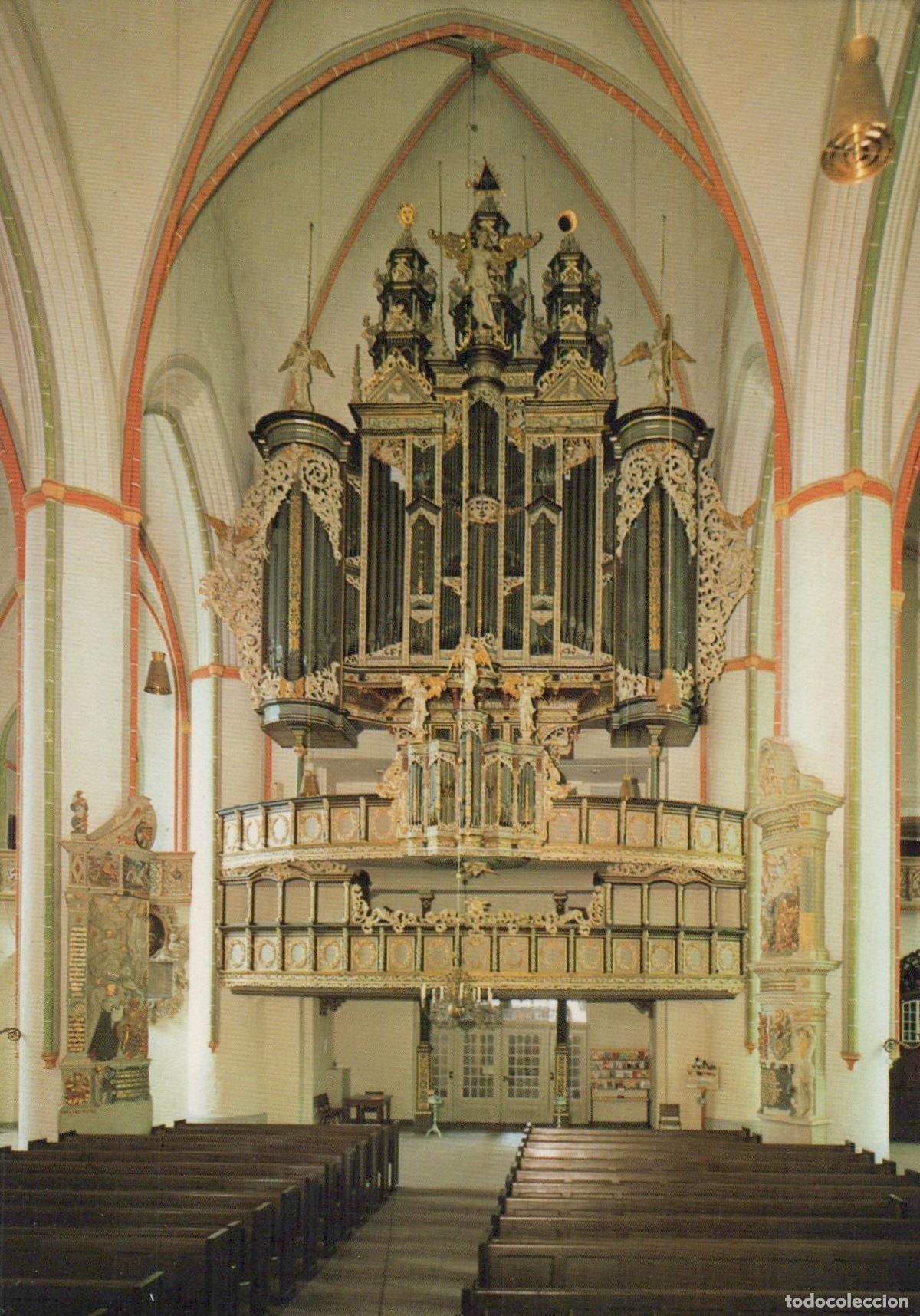 Postais: Germany L&uuml;neburg St Johanniskirche Church Interior With Grand Unposted *YAW136