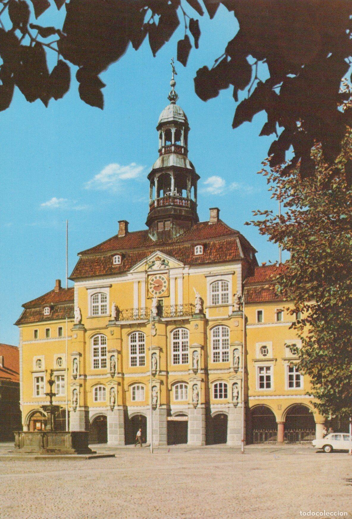 Postais: Germany L&uuml;neburg Rathaus Town Hall and Fountain Architecture Unposted *YAW150