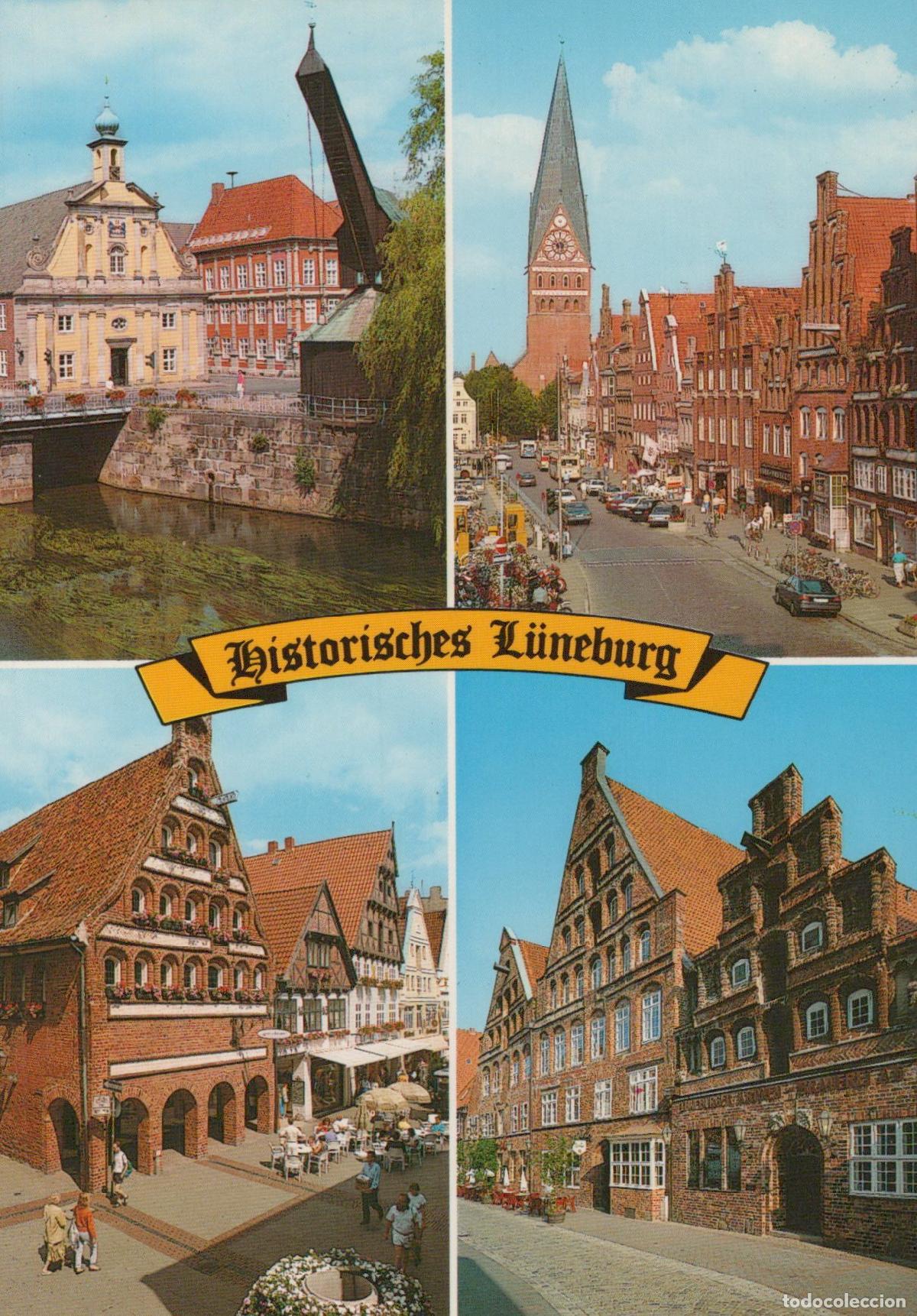 Postais: Germany L&uuml;neburg Historic Medieval Architecture Old Town Unposted *YAW155