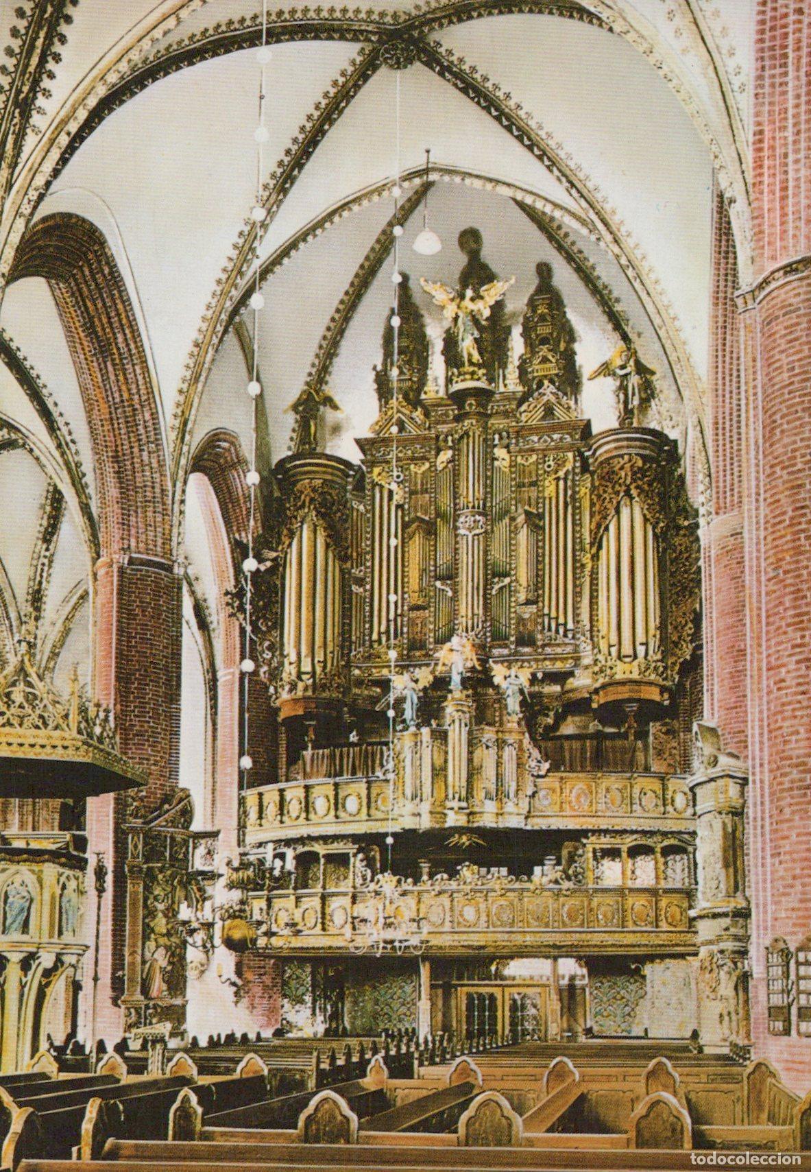 Postais: Germany L&uuml;neburg St Johannis Kirche Orgel Architecture Interior Church *YAW129