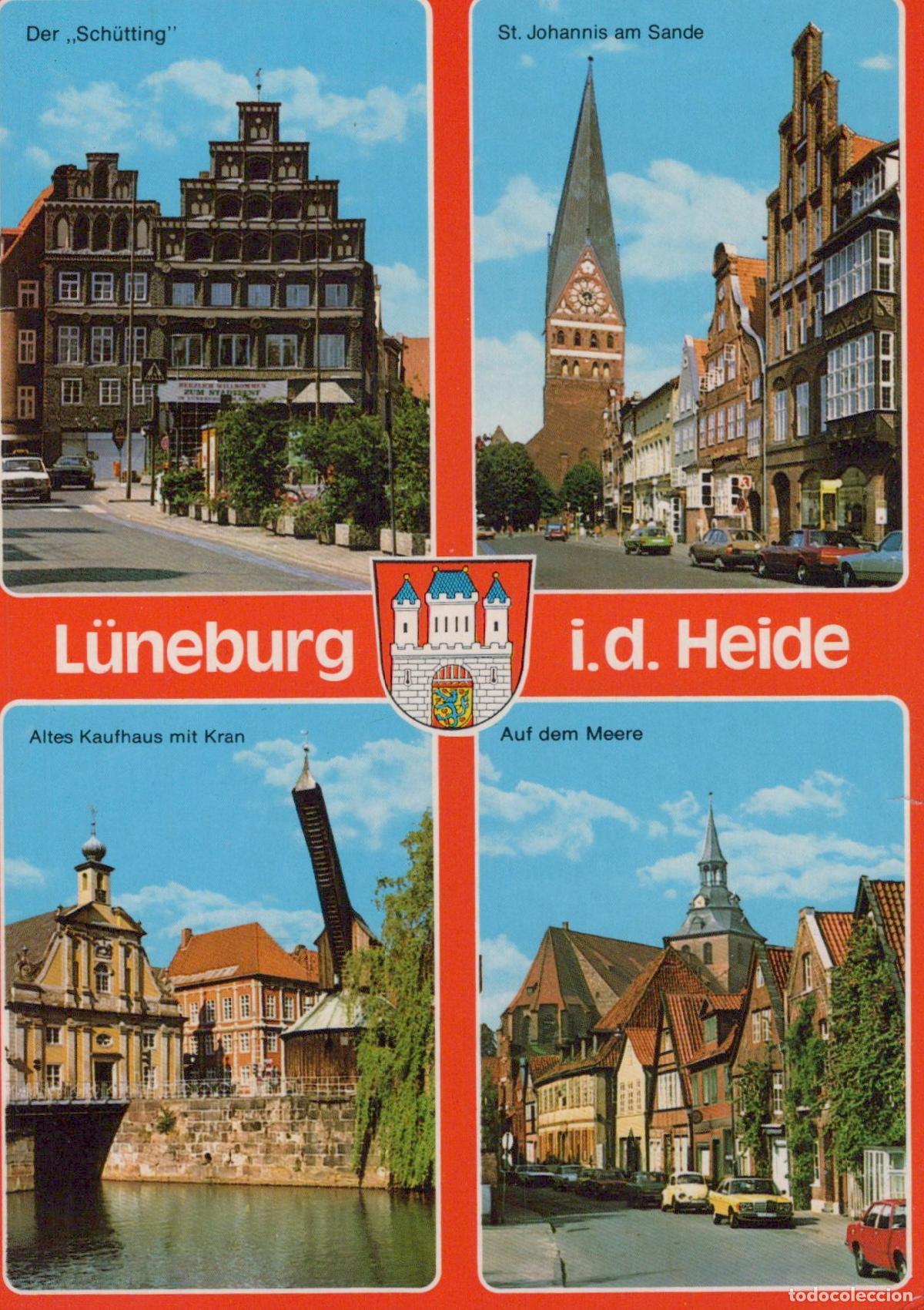 Postais: Germany L&uuml;neburg I D Heide City Views St Johannis am Sande Altes *YAW156