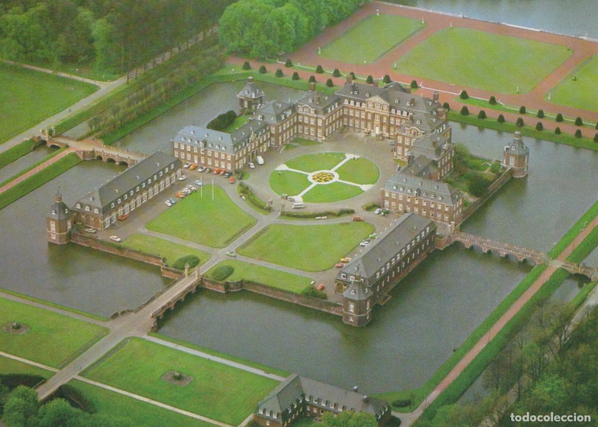 Postais: Germany Nordkirchen Castle Aerial View of Moated Palace Gardens Unposted *YAW163