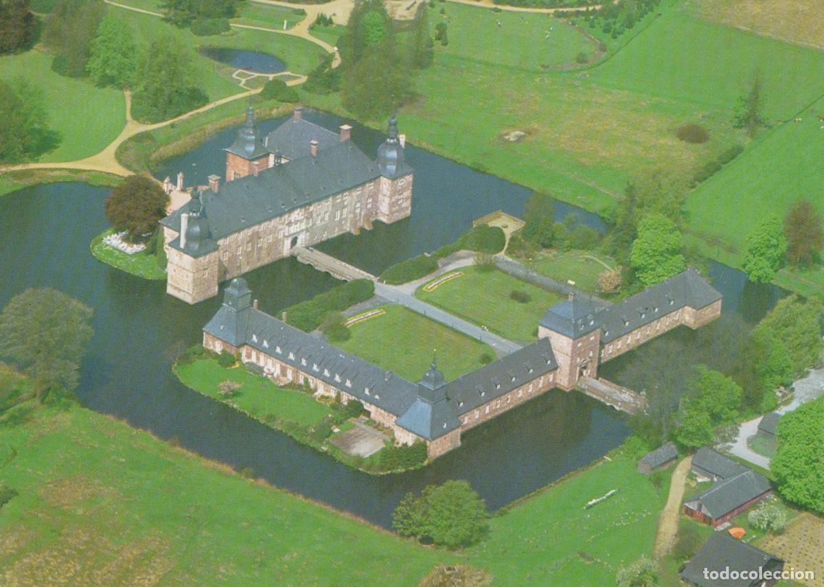 Postais: Germany Dorsten Aerial View of Schloss Lembeck A Moated Castle Unposted *YAW166