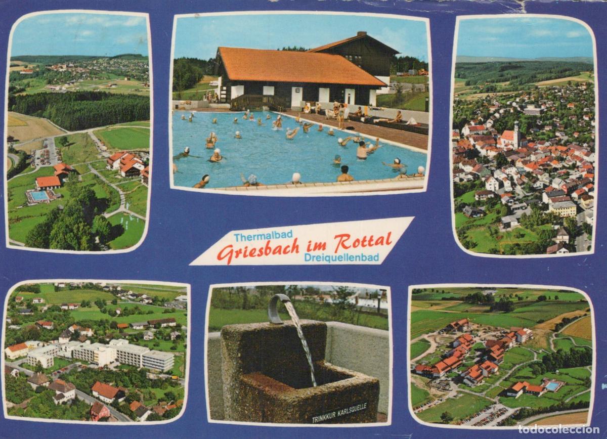 Postales: Germany Griesbach IM Rottal Thermal Bath Spa Aerial Views 1970s *YAW183