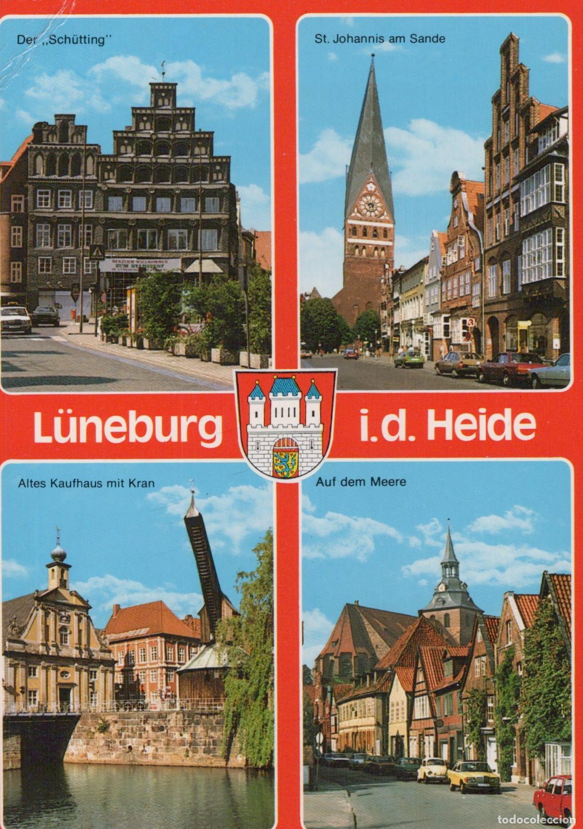 Postales: Germany L&uuml;neburg I D Heide City Views Sch&uuml;tting St Johannis Unposted *YAW154