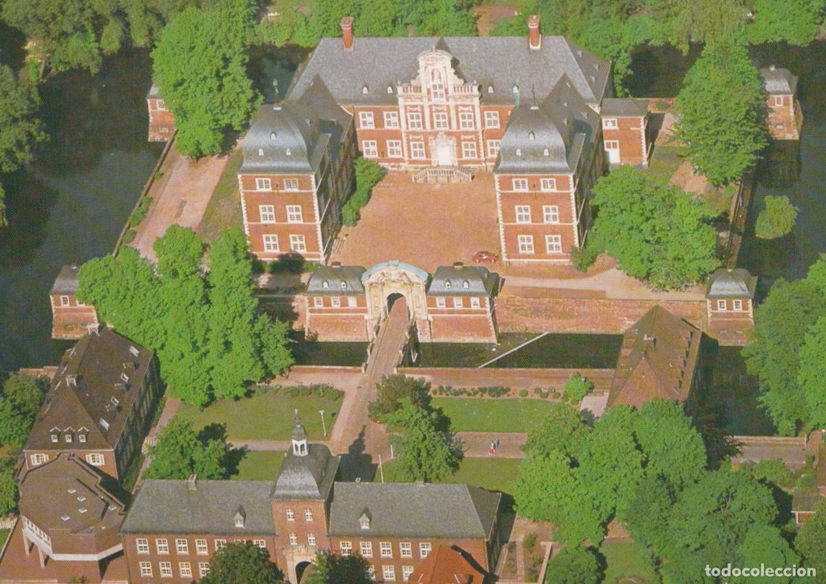 Postales: Germany Ahaus Castle Aerial View of Moated Baroque Palace Unposted *YAW159