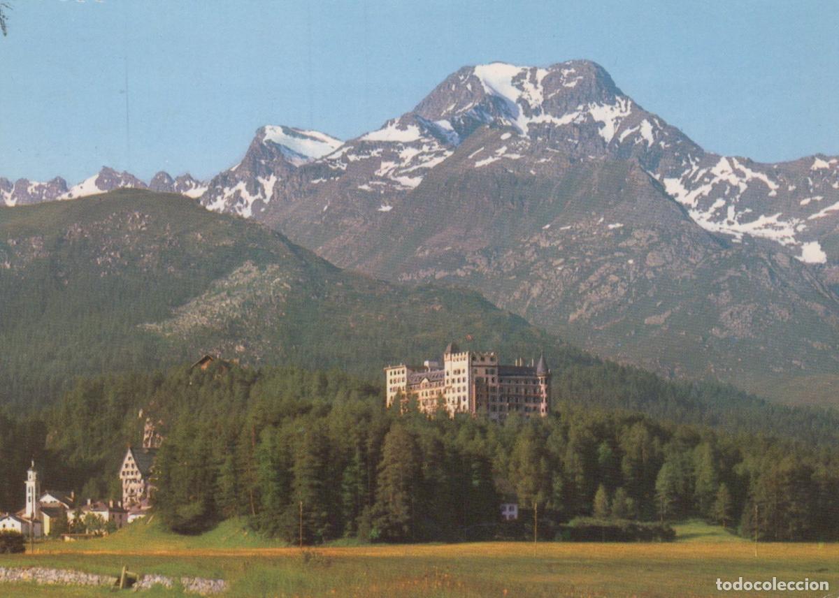 Postales: Switzerland Sils Maria Hotel Waldhaus With Corvatsch Mountain *YAW206