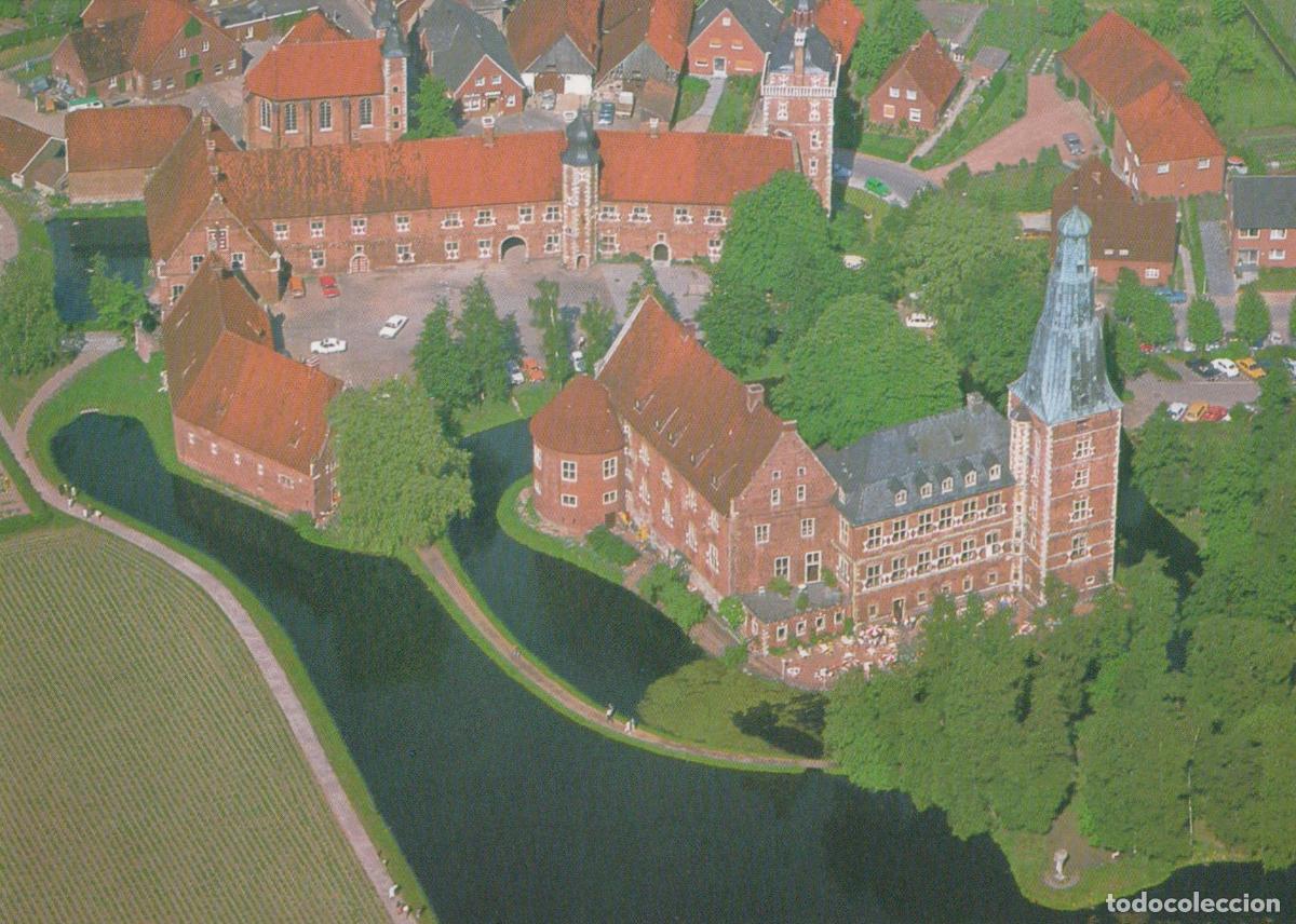 Postales: Germany Raesfeld Aerial View of Castle Moated Renaissance Unposted *YAW162