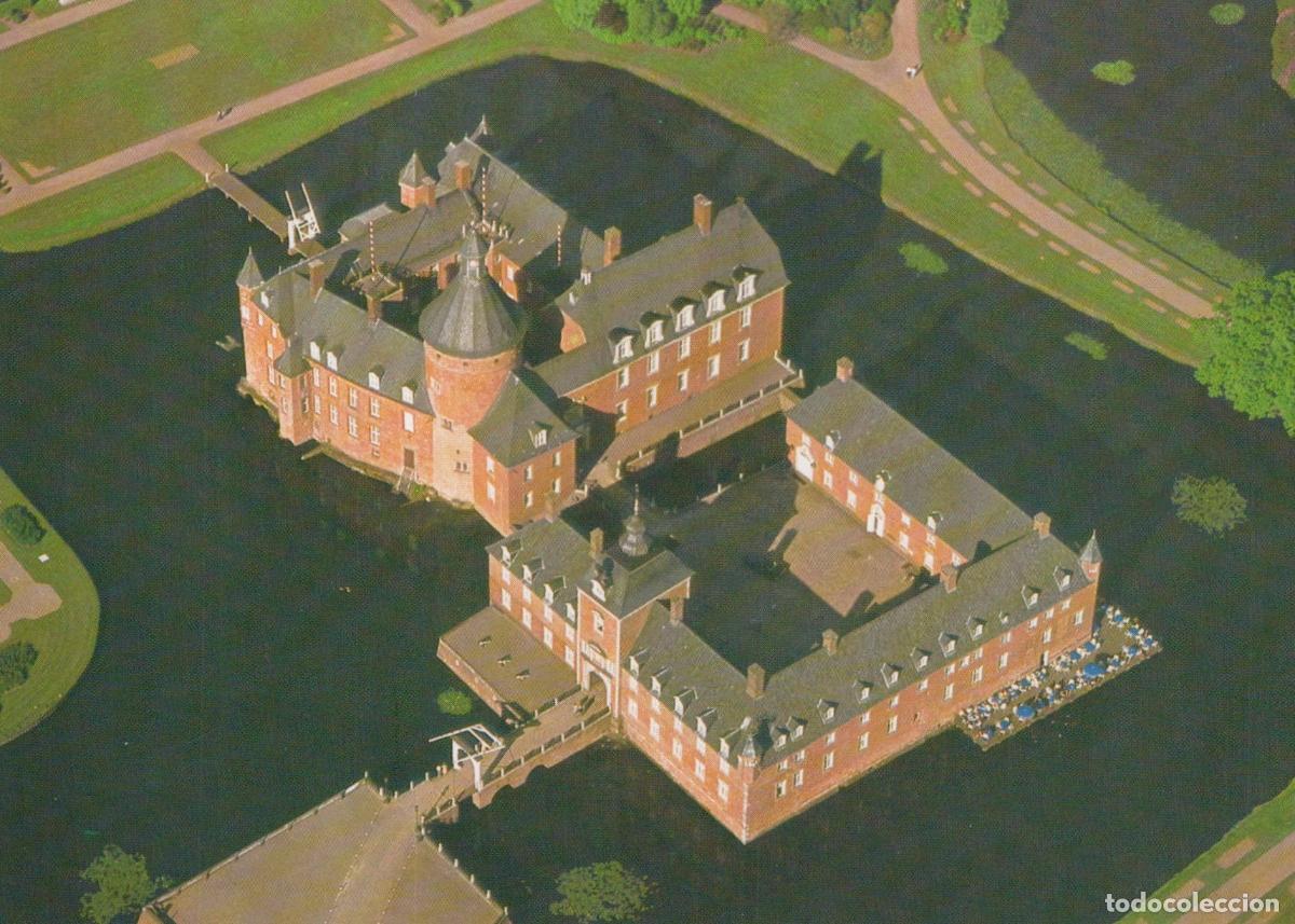 Postales: Germany Isselburg Schloss Anholt Water Castle Aerial View Unposted *YAW167