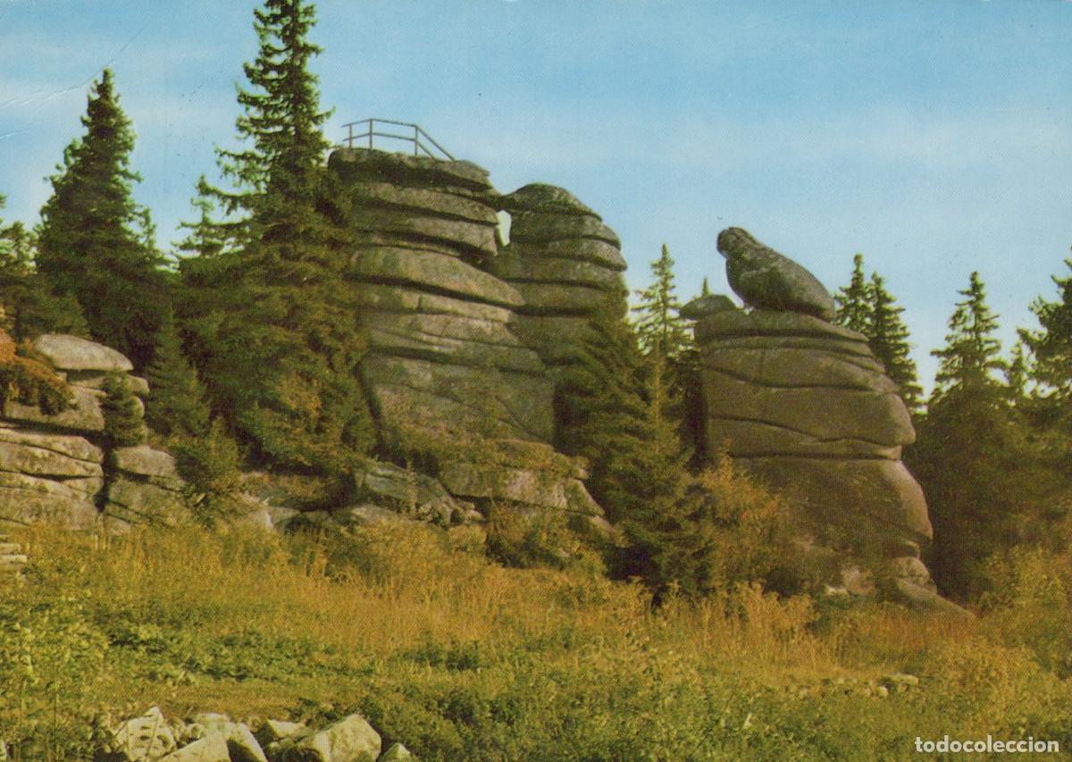 Postales: Germany Fichtelgebirge Drachenfels Rock Formation Landscape *YAW182