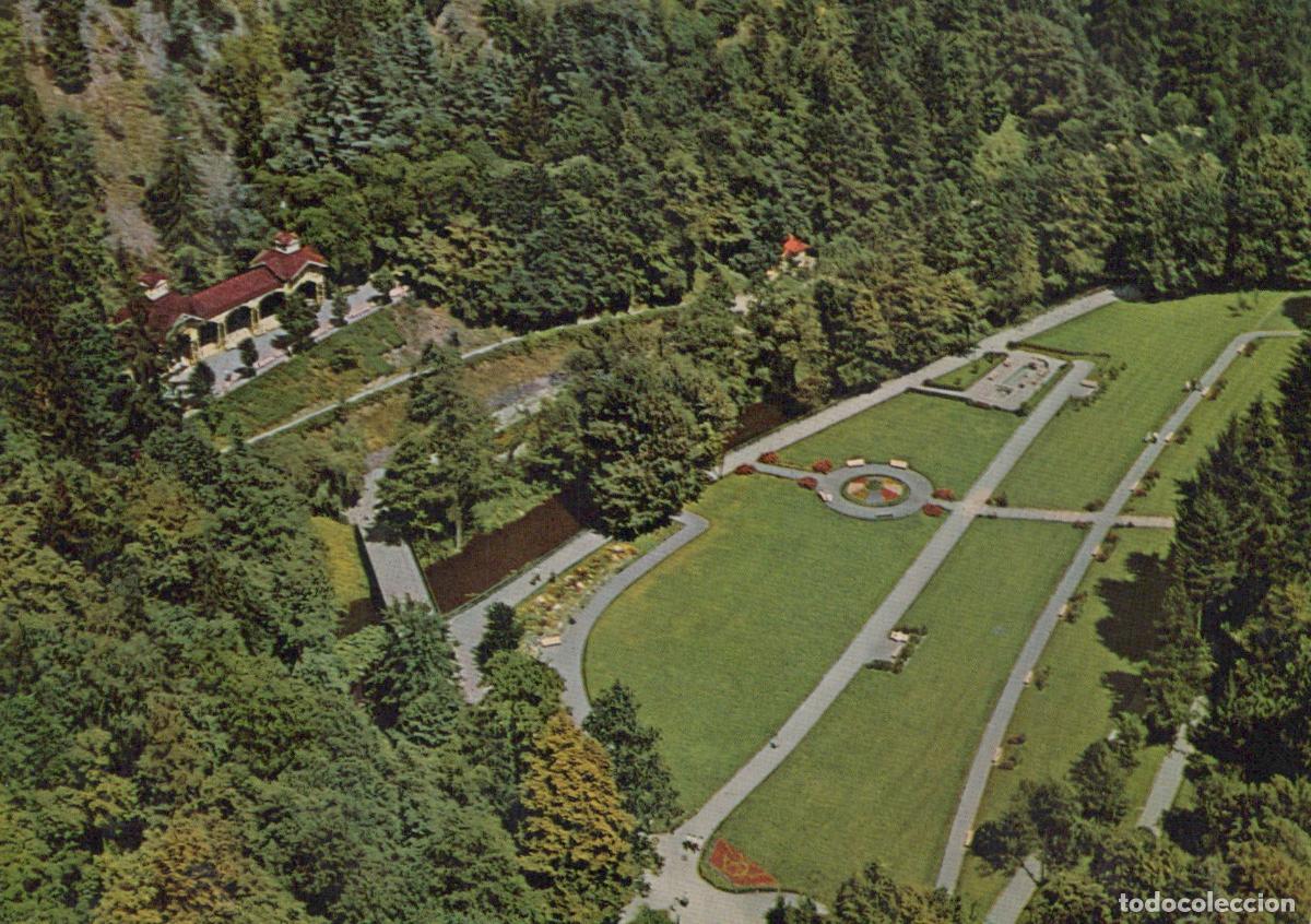 Postcards: Germany Bad Berneck Kurpark Aerial View Bavarian Spa Town Landscape *YAW199