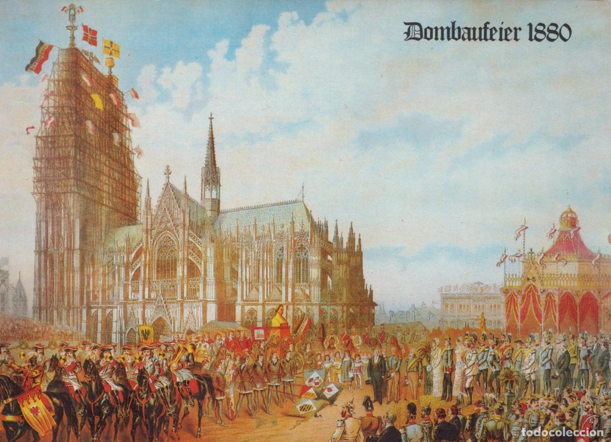 Postcards: Germany Cologne Cathedral Dombauefeier 1880 Celebration Unposted *YAW253