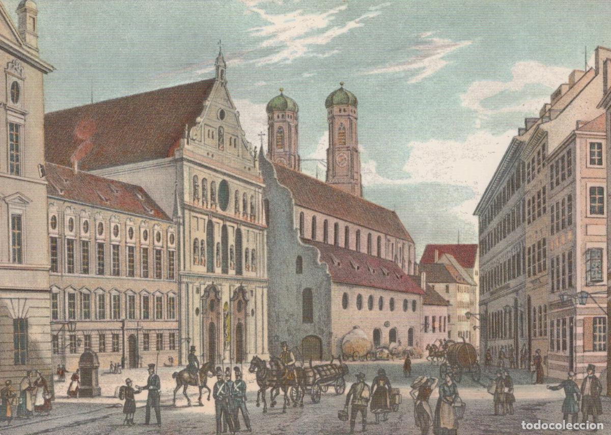 Postales: Germany Munich Neuhauser Strasse 19th Century Street Scene With Unposted *YAW251
