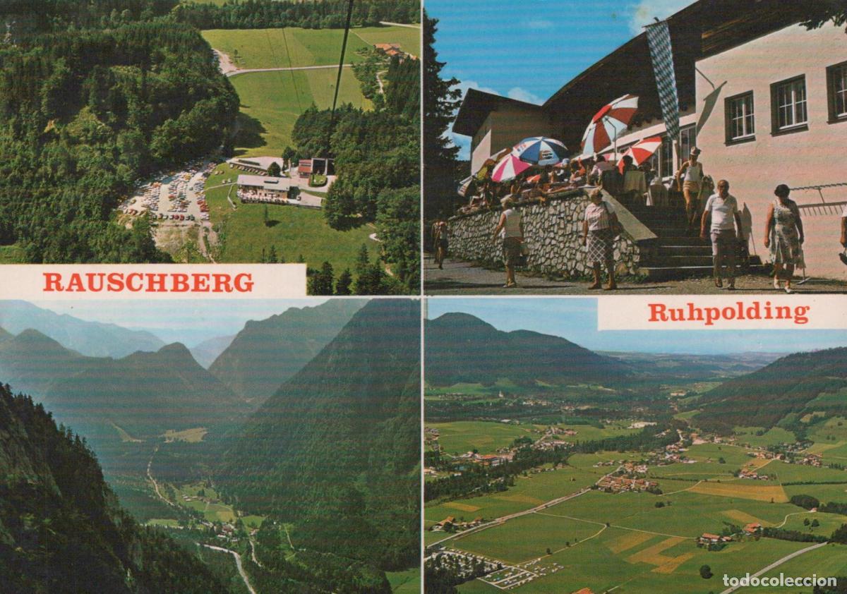 Cartoline: Germany Ruhpolding Rauschberg Ski Resort Mountain Landscape *YAW286