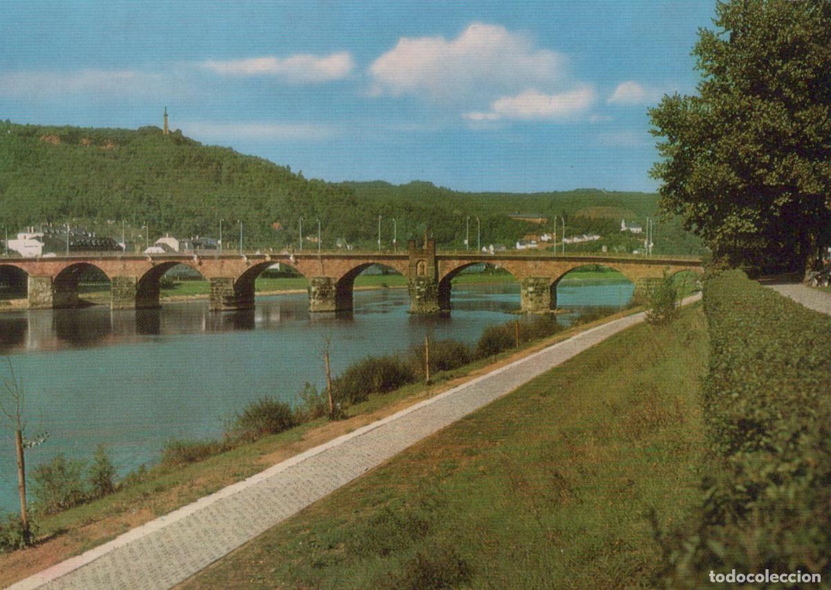 Cartoline: Germany Trier Mosel River Roman Bridge R&ouml;merbr&uuml;cke With Unposted *YAW291