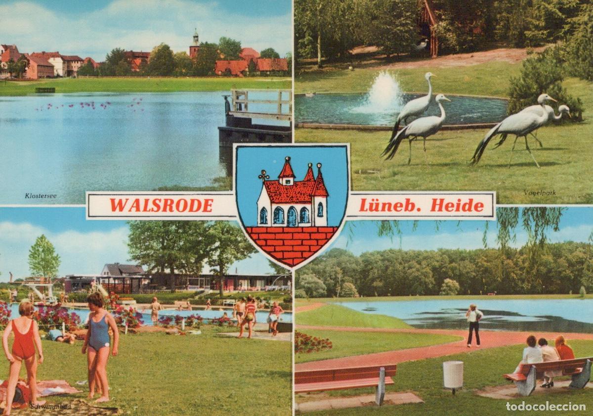 Postales: Germany Walsrode L&uuml;neburg Heath Multi View Klostersee Vogelpark Unposted *YAW237