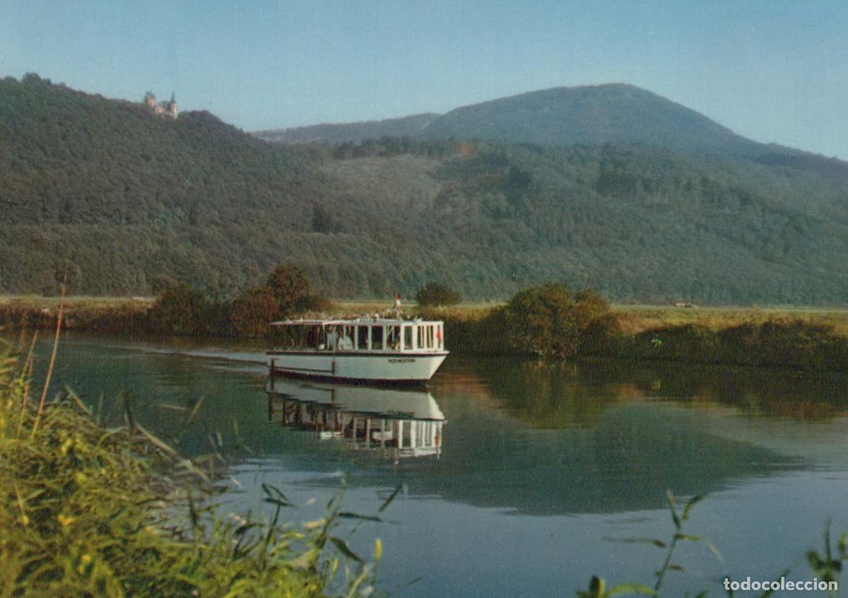 Cartoline: Germany Bad Sooden Allendorf Werra River Boat Trip To Rothestein Castle *YAW298